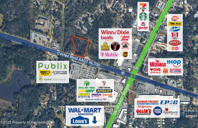 0 Cortez Boulevard, Brooksville, FL 34601