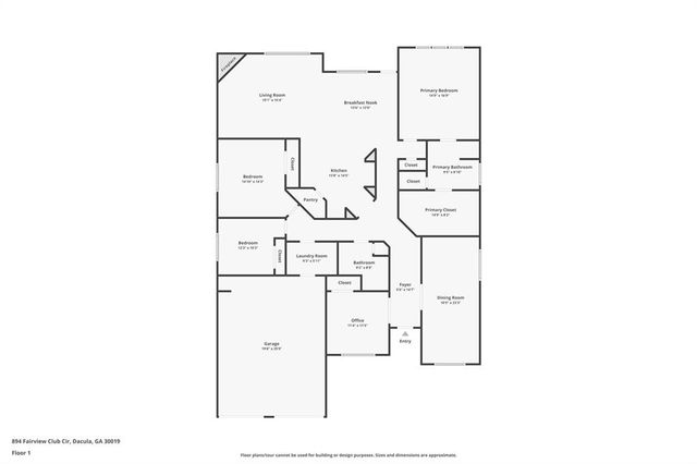 894 Fairview Club Circle, Dacula, GA 30019