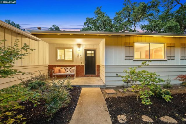 43 Monte Vista Rd, Orinda, CA 94563