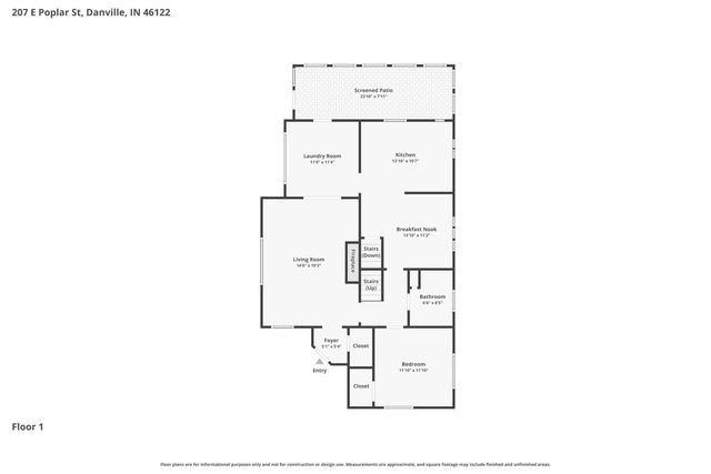 207 E Poplar Street, Danville, IN 46122