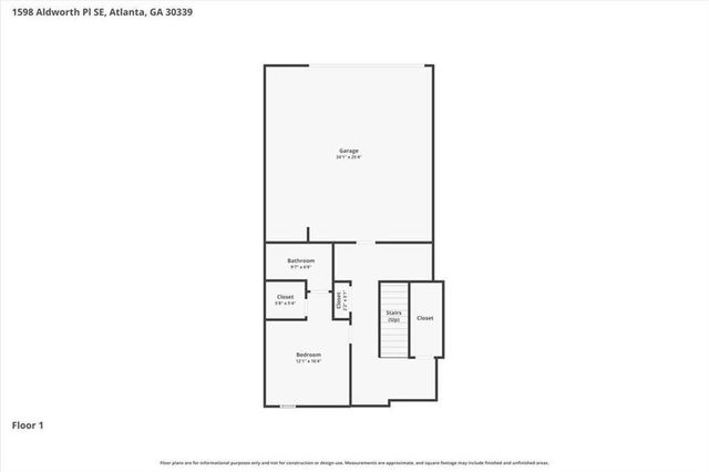 1598 Aldworth Place SE, Atlanta, GA 30339