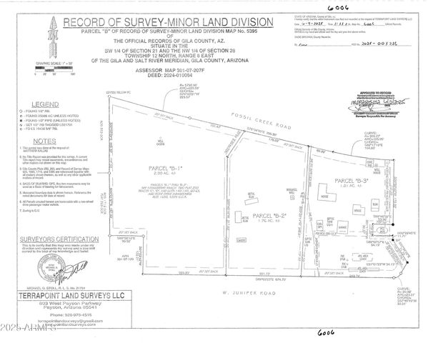9107 W Fossil Creek Road, Strawberry, AZ 85544