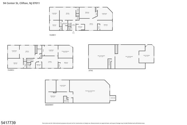 94 Center St, Clifton City, NJ 07011