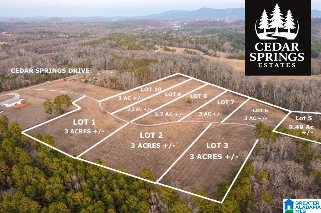 Lot 9 CEDAR SPRINGS DRIVE, Jacksonville, AL 36265