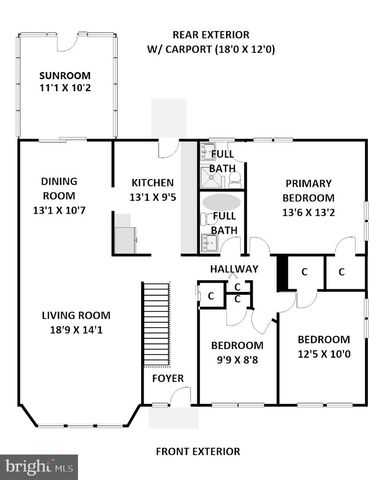1446 ROXANNA RD NW, Washington, DC 20012