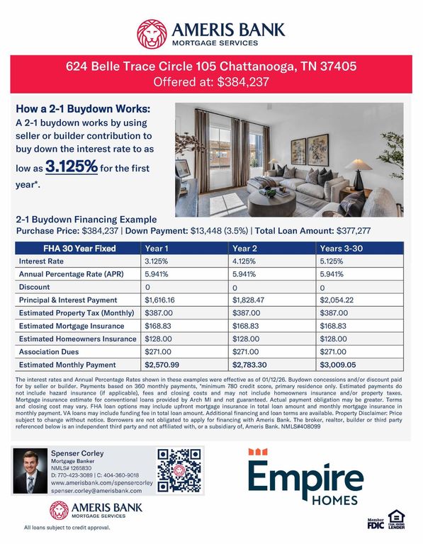 624 Belle Trace Circle 105, Chattanooga, TN 37405