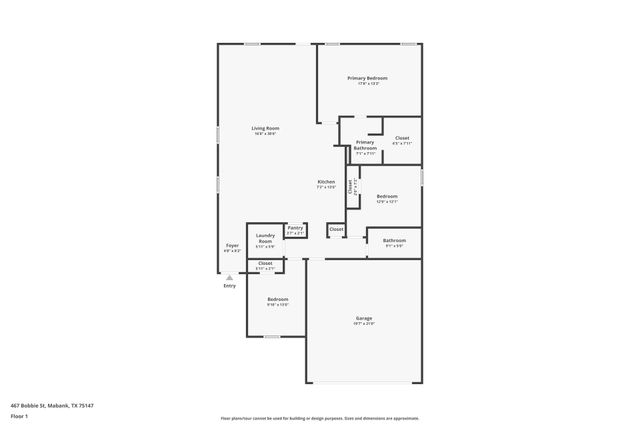 467 Bobbie Street, Mabank, TX 75147