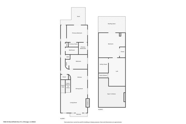 1056 N Marshfield Avenue 3, Chicago, IL 60622