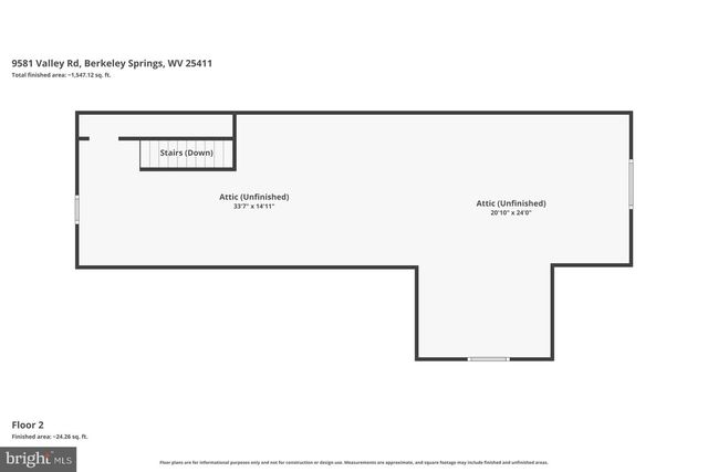 9581 VALLEY RD, Berkeley Springs, WV 25411