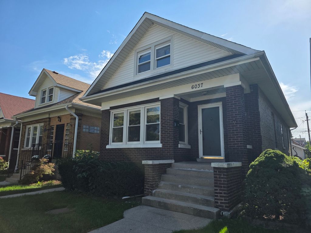 6037 W DAKIN Street, Chicago, IL 60634 — exterior