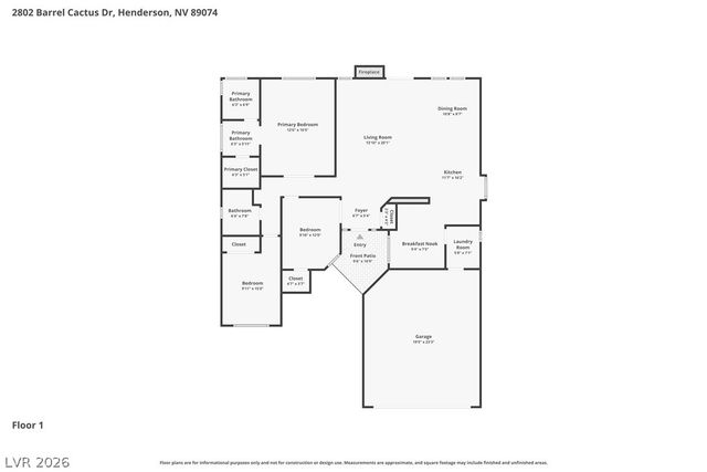 2802 Barrel Cactus Drive, Henderson, NV 89074