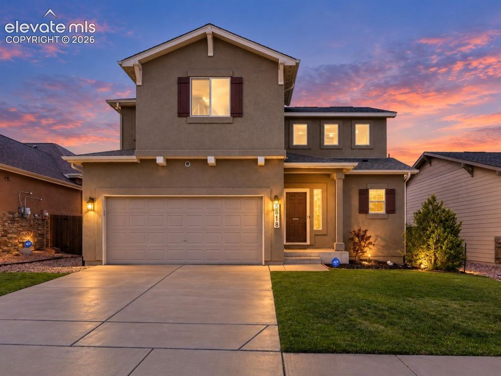 5818 Cumbre Vista Way, Colorado Springs, CO 80924 — exterior