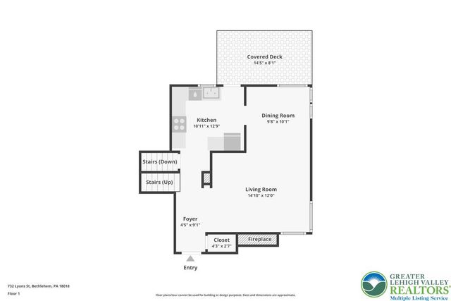 732 Lyons Street, Bethlehem City, PA 18018