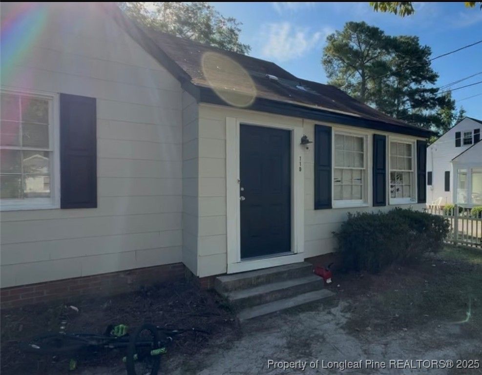 110 E McNeill Drive, Red Springs, NC 28377 — exterior