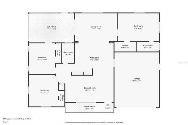 9436 LEGEND LANE, Port Richey, FL 34668