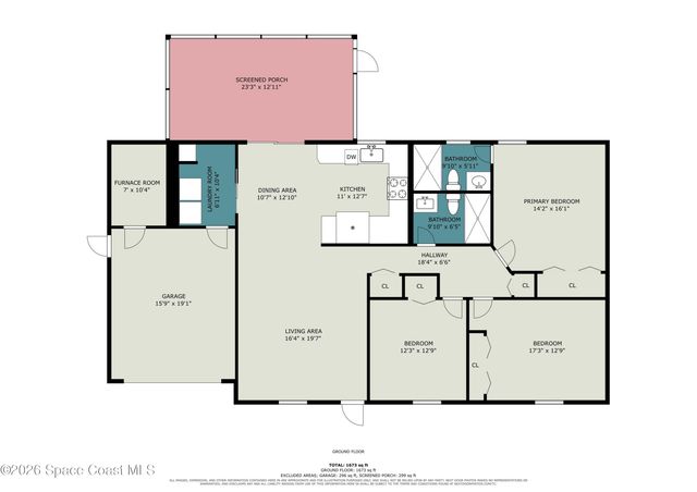 1023 Jersey Lane NE, Palm Bay, FL 32905