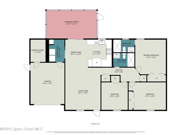 1023 Jersey Lane NE, Palm Bay, FL 32905