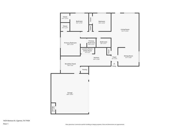 14214 Bateau Drive, Cypress, TX 77429