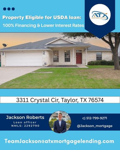 3311 Crystal CIR, Taylor, TX 76574