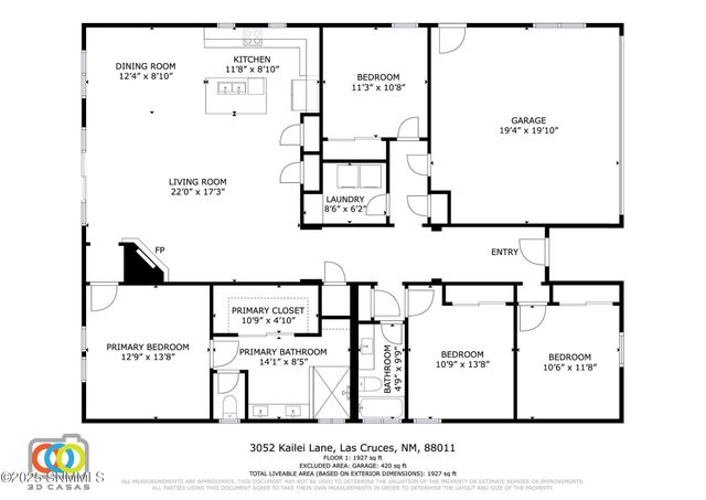 3052 Kailei Lane, Las Cruces, NM 88011