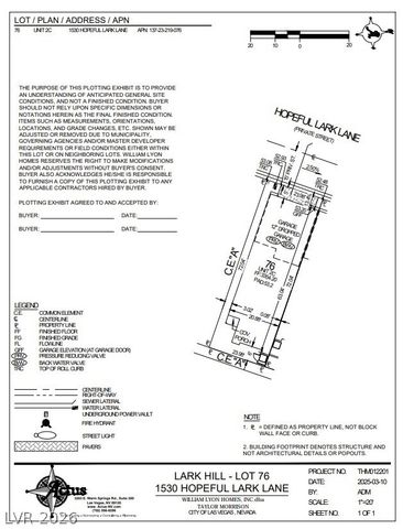1530 Hopeful Lark Lane, Las Vegas, NV 89138