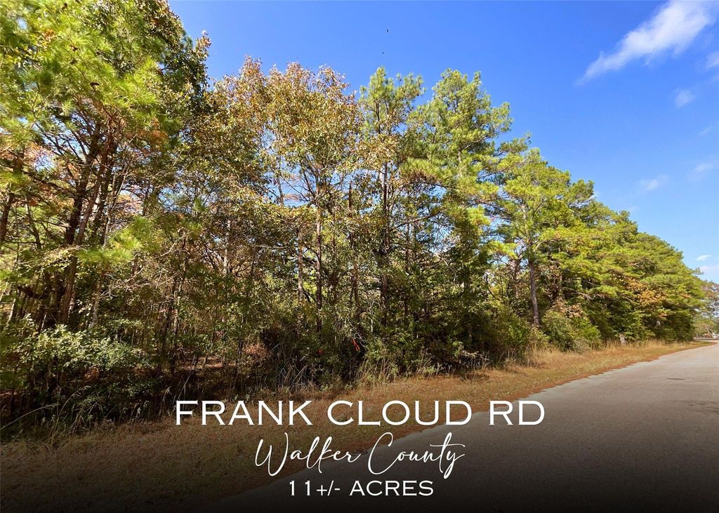 0 Frank Cloud Road, Huntsville, TX 77320