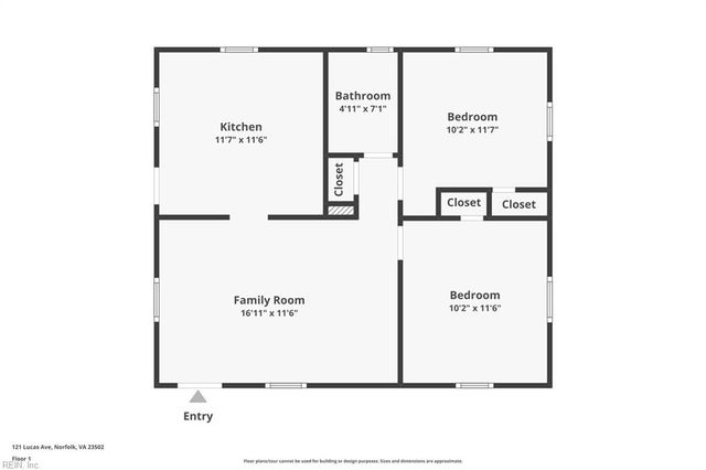 121 Lucas AVE, Norfolk, VA 23502