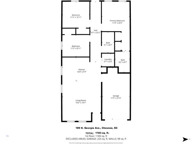 189 N Georgia Avenue, Chesnee, SC 29323