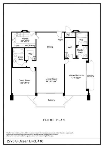 2773 S Ocean Boulevard 416, Palm Beach, FL 33480