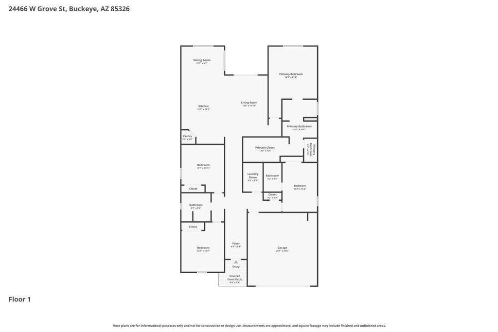 24466 W Grove Street, Buckeye, AZ 85326