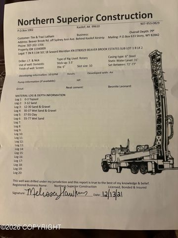 51201 Beaver Brook Road, Kasilof, AK 99610