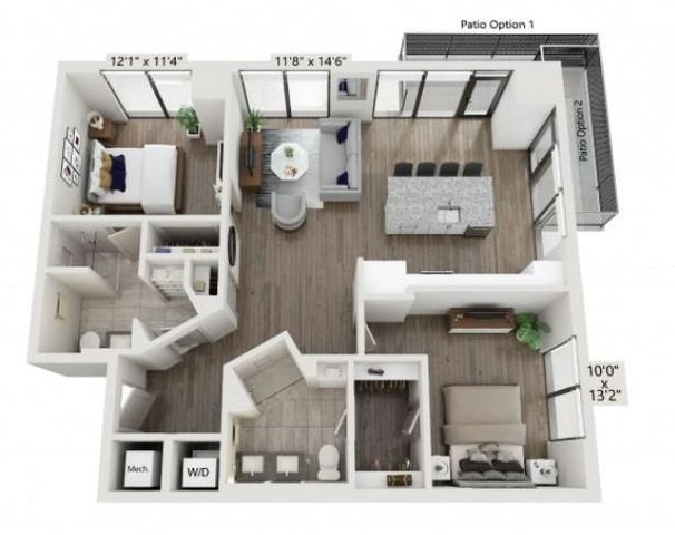 161 Peachtree Center Avenue NE 1522, Atlanta, GA 30303