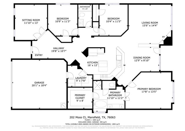202 Moss Court, Mansfield, TX 76063