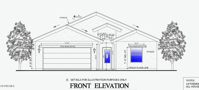 434 SYLVIA Court, El Paso, TX 79927