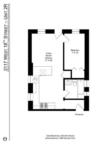 2117 W 18th Street 2R, Chicago, IL 60608