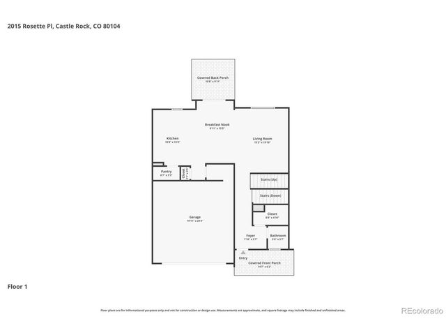 2015 Rosette Pl, Castle Rock, CO 80104