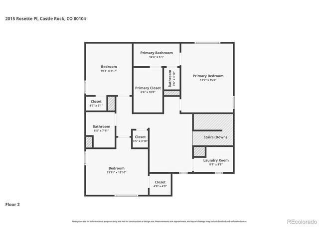 2015 Rosette Pl, Castle Rock, CO 80104