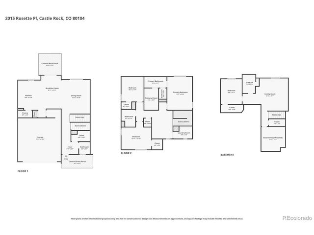 2015 Rosette Pl, Castle Rock, CO 80104