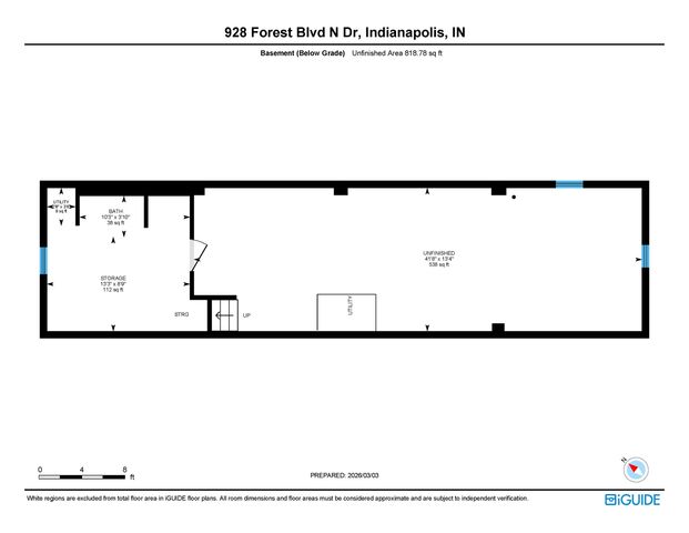 928 Forest Blvd N Drive, Indianapolis, IN 46240