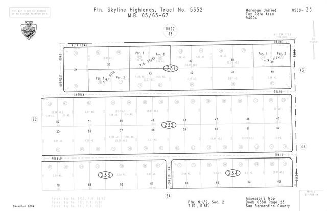 0 Latham Trail, Joshua Tree, CA 92252