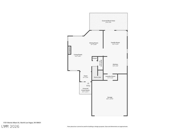 1731 Monte Alban Drive, North Las Vegas, NV 89031