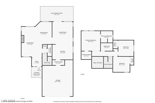 1731 Monte Alban Drive, North Las Vegas, NV 89031