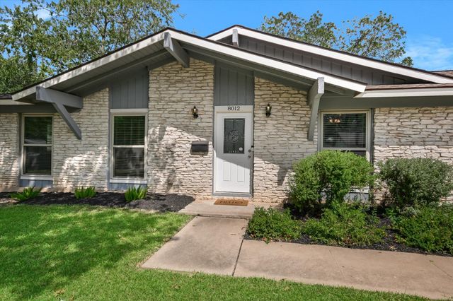 8012 Stillwood LN, Austin, TX 78757