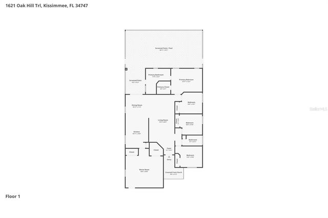 1621 OAK HILL TRAIL, Kissimmee, FL 34747