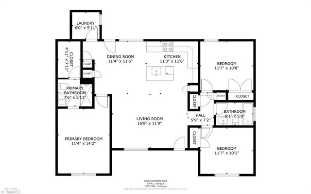 527 Grooms Road, Reidsville, NC 27320