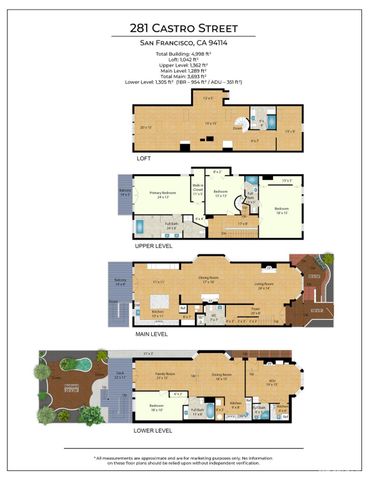 281 Castro Street, San Francisco, CA 94114