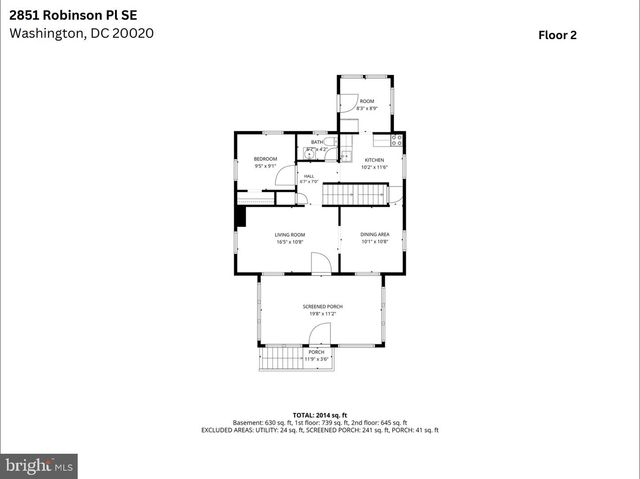 2851 ROBINSON PL SE, Washington, DC 20020