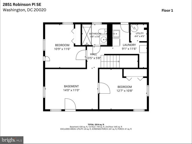 2851 ROBINSON PL SE, Washington, DC 20020