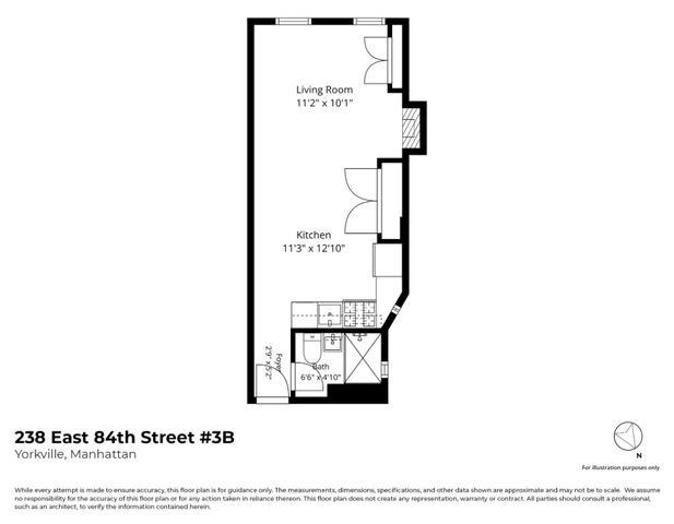 238 E 84th St Apt 3B, New York City, NY 10028