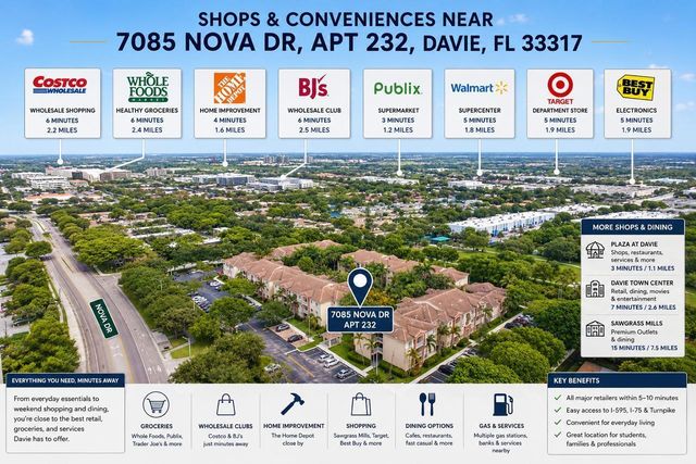 7085 Nova Drive 232, Davie, FL 33317